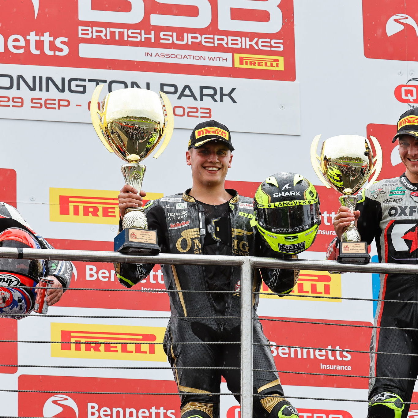Donington Park, 2023, Podium 2, Ryde, Haslam Iddon, Showdown